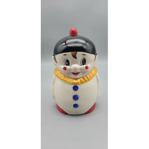 VINTAGE RARE- Goebel Clown Bank - W. Germany - No Key - Model: 50121 17